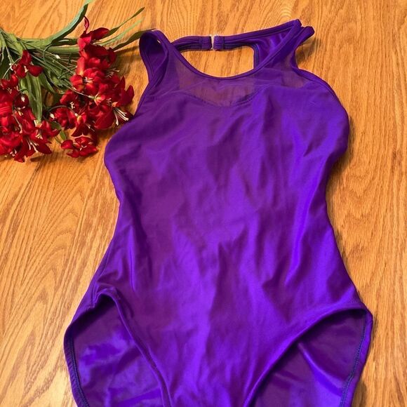Subtle Shaper Purple one piece Leotard - Picture 2 of 10